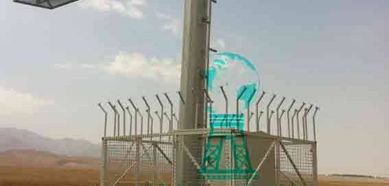 دکل دوربین جاده ای
